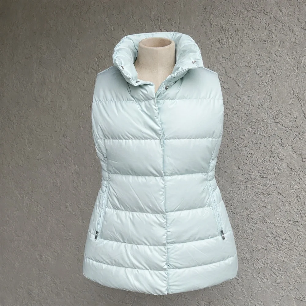 Athleta Downtown Vest - Mint Green - Size Small - Perfect Condition - Picture 1 of 8